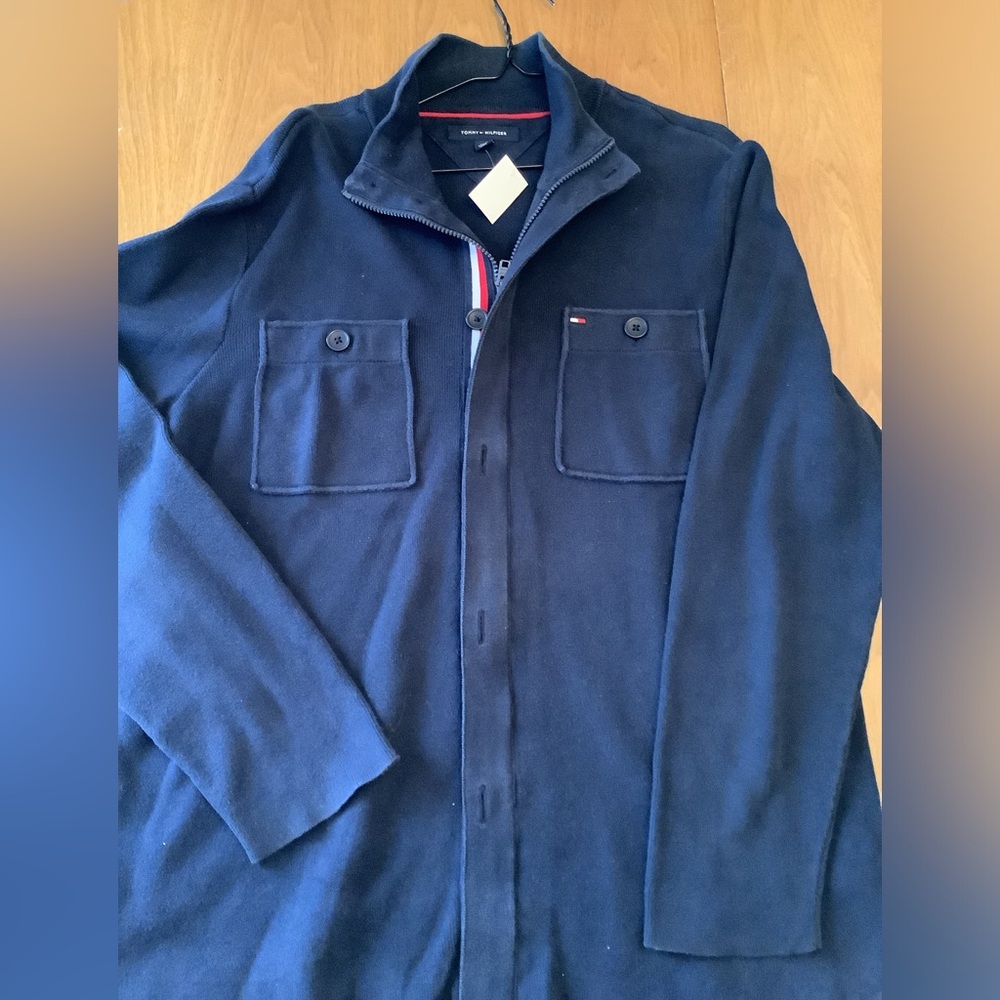 Tommy Hilfiger Men's Navy Jacket